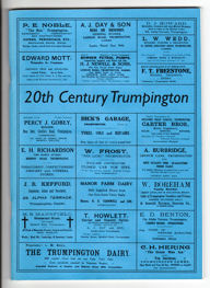 Front cover, 20th Century Trumpington.