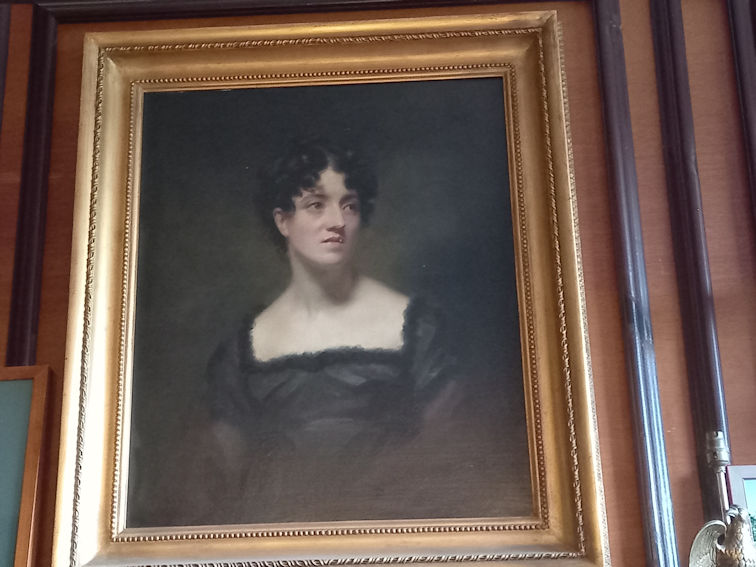 Portrait by Sir Henry Raeburn of John de Bruyne’s four times great grandmother, Catherine Melville. Photo: Andrew Roberts, 22 May 2025.