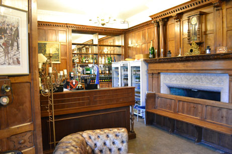 The Bar, Anstey Hall, Local History Group visit. Photo: Andrew Roberts, 15 May 2012.