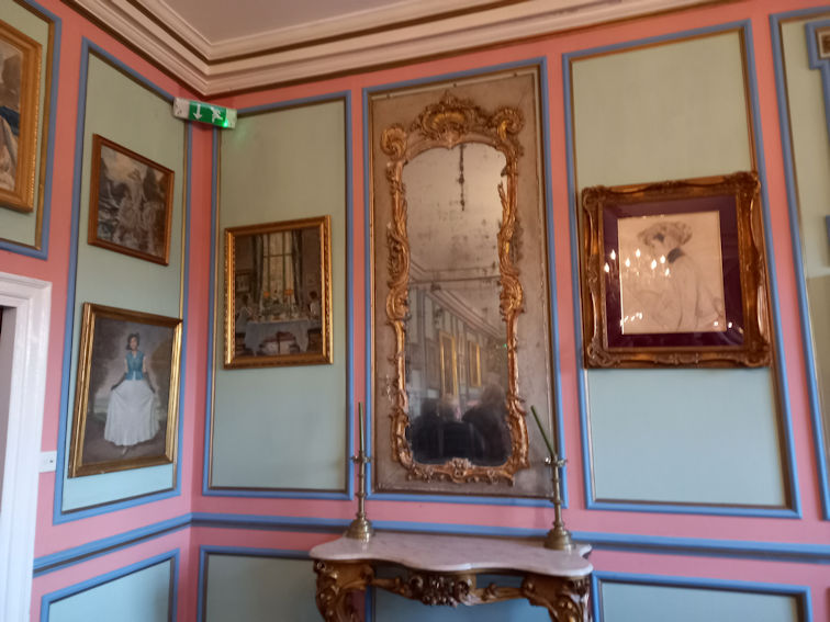 Portraits in the upstairs ballroom. Photo: Andrew Roberts, 22 May 2025.