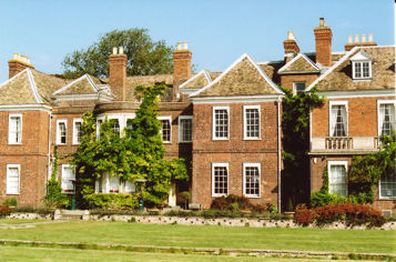 The south front of Anstey Hall. Photo: Andrew Roberts, September 2009.