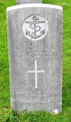 Stanley G. Ash headstone, Belfast City Cemetery. Source: https://www.ww2ni.com/greater-belfast-part-7
