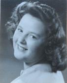 Audrey Rayner, age 18, 1941.
