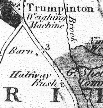 Detail from Baker's Map of Cambridgeshire, 1824 (VCH, 1982, facing p. 161)