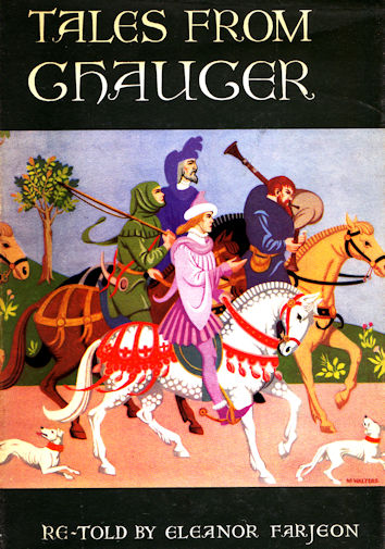 Front cover of Tales from Chaucer, Eleanor Farjeon, 1959.