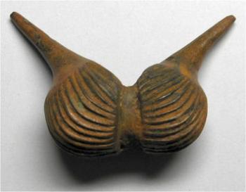 Middle Bronze Age bronze scabbard chape? Source: Oxford Archaeology East, 2011.