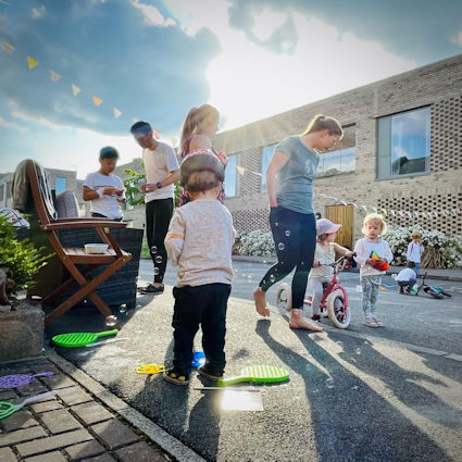 Fawcett Road and Cornwell Road street party, 7 May 2023.
