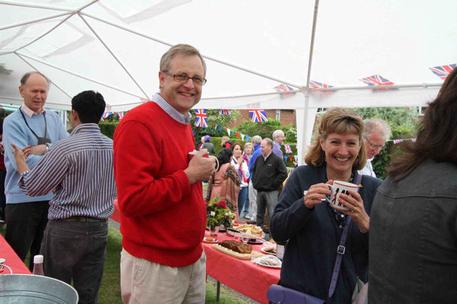 Diamond Jubilee street party held in Wingate Way and Wingate Close, 5 June 2012. Photo: Martin and Sylvia Jones.