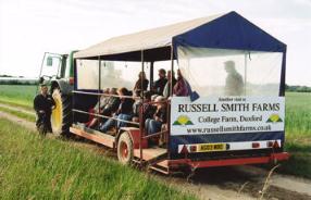 Evening Outing 2008: Visit to Russell Smith Farms, Duxford. Photo: Andrew Roberts.