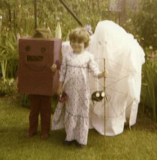 Fancy dress at the 1978 Village Fête.