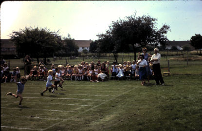Fawcett School Sports Day, 1982. Photo: Peter Dawson.