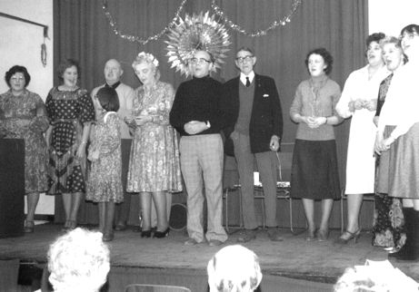Friendship Club Christmas entertainment, early 1980s.