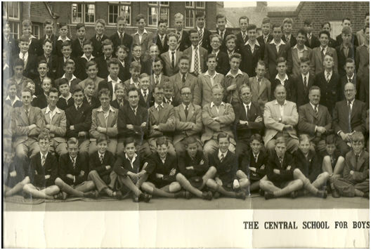 Central School for Boys, 1954: Parkside Cambridge. Source: Colin Gedge.