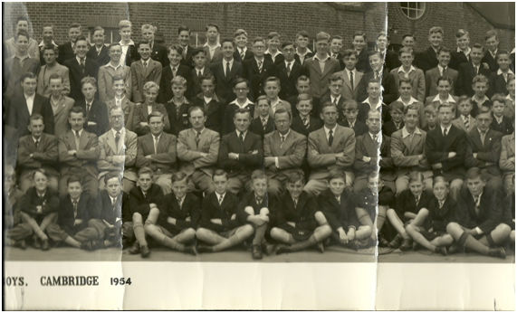 Central School for Boys, 1954: Parkside Cambridge. Source: Colin Gedge.