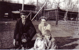 A Goodliffe family photograph from early 1952