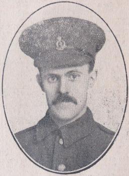 Private Arthur C. Haslop, Royal Garrison Artillery, Cambridge Independent Press, 17 September 1915, p. 6.