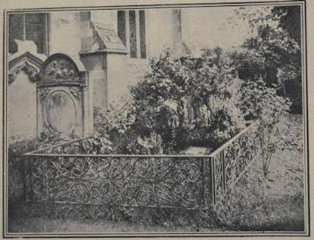 'Some Trumpington inscriptions, with special reference to the base of the old village cross', [photograph of the grave of Henry Fawcett], Cambridge Chronicle, 31 May 1922, p. 8. [Cambridgeshire Collection].