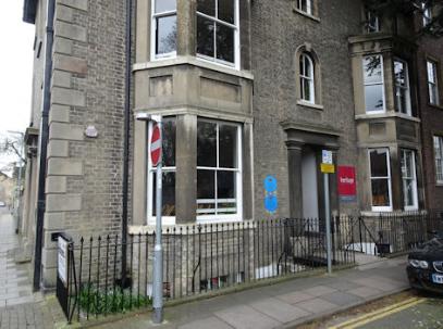 The Blue Plaques to Millicent Fawcett and Henry Fawcett, 18 Brookside. Photo: Andrew Roberts, 4 April 2018.