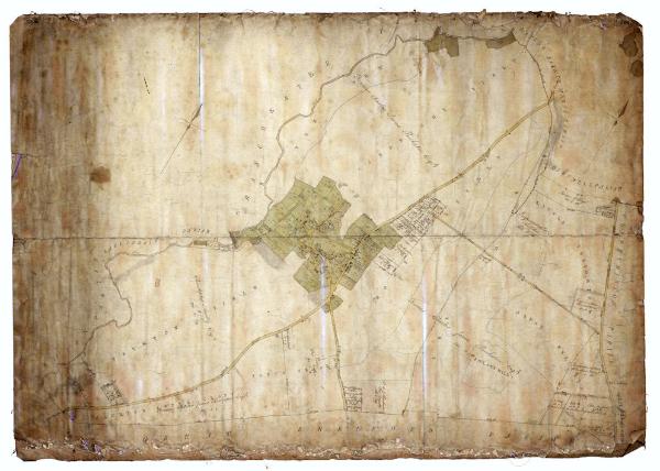 Trumpington Inclosure Map, c. 1800. Pemberton Archive, Trumpington Hall.