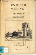 Front cover: English Village: the Story of Trumpington