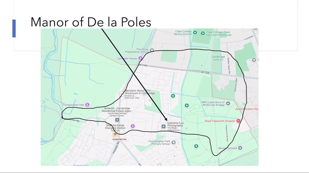 Figure 2: Manor of De la Poles.