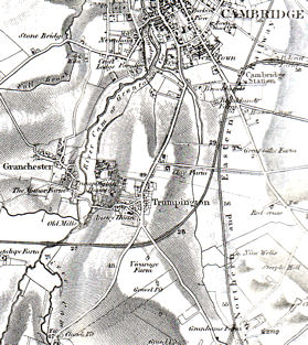 Ordnance Survey map, 1865.