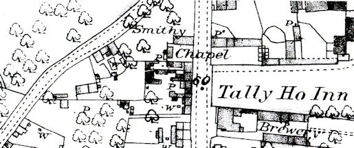 1885 Ordnance Survey map