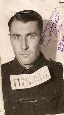 Giuseppe Pellicciari's photograph, from his Identity Document, stamped 27 May 1944. Source: Andrea Sabattini, 2015.