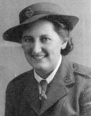 Nora Grace Rivett in uniform, 1940s. Source: Michael Neale