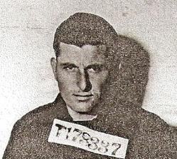 Walter Pellicciari's photograph, from his Prisoner of War Index Card, 15 August 1943. Source: Andrea Sabattini, 2015.