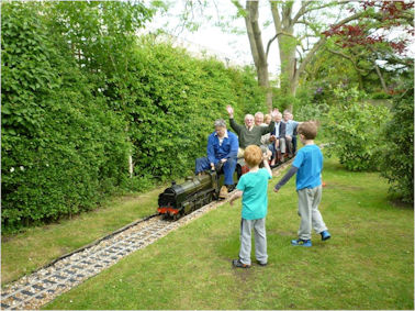 Trumpington miniature railway, c. 2014. Source: Edmund Brookes.