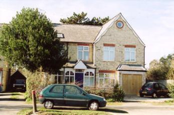28 Shelford Road, after being extended on the right hand side, March 2009.
