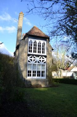 The south elevation and garden of the School House, Church Lane. Photo: Andrew Roberts, 28 January 2011.