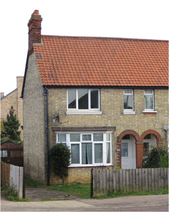 The Overhills' Trumpington home, 99 Shelford Road, in 2012. Howard Slatter.