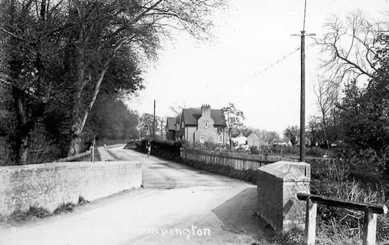 Brasley Bridge, Grantchester Road, thought to be in the 1920s. Cambridgeshire Collection. Source: Stephen Brown.