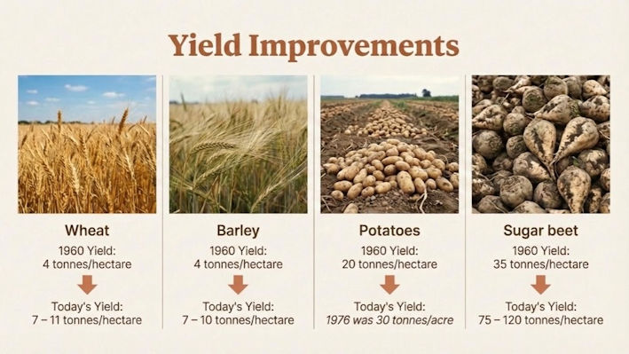 Figure 7: Yield improvements.
