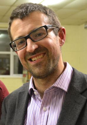 Dr Dan Todman at the Local History Group meeting, 23 October 2014.