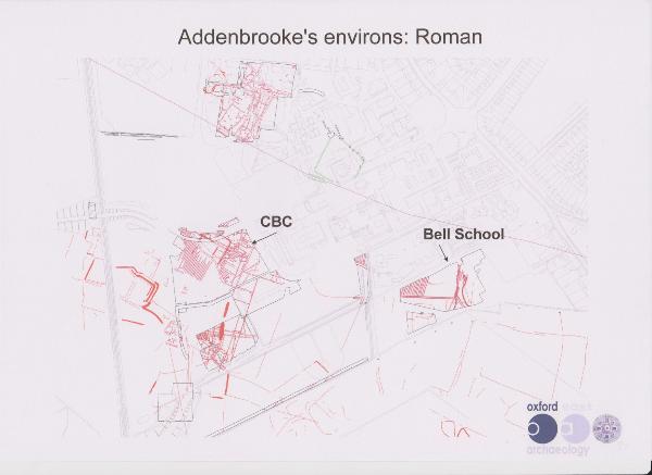 Roman evidence from the CBC and Bell School area. Oxford Archaeology East.