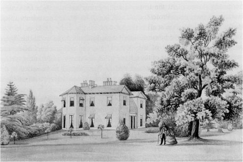 The Leys, Trumpington Road, c. 1850. By Permission of The Leys School Archive.