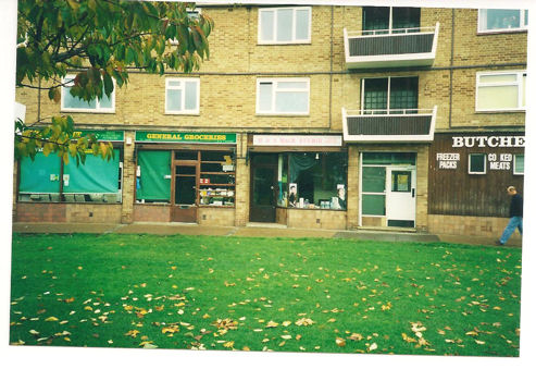 The Anstey Way shops in 2000. Ken Fletcher.