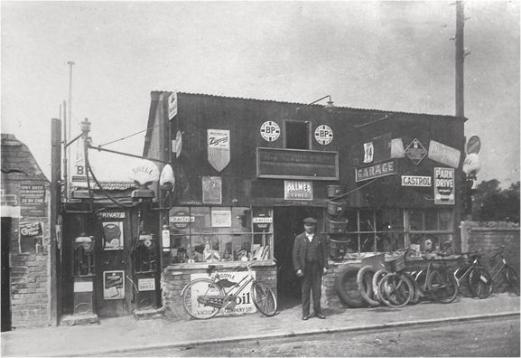 The extended Newell’s shop, 1925. Cambridgeshire Collection.