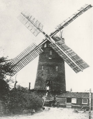 Trumpington Mill, Long Road, c. 1880s. Cambridgeshire Collection (stop 13).
