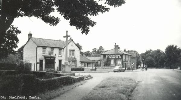 High Green, Great Shelford, 1950s. Cambridgeshire Collection (stop 13).