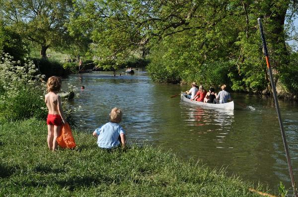 Grantchester Meadows and the River Cam, May 2010. Christine Jennings (stop 11).
