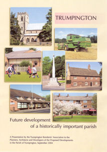 Front cover of the TRA report, Future Development of a Historically Important Parish, 2004.