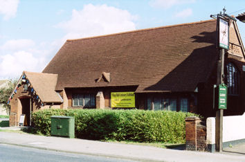 Trumpington Village Hall on the centenary of its opening, 22 October 2008