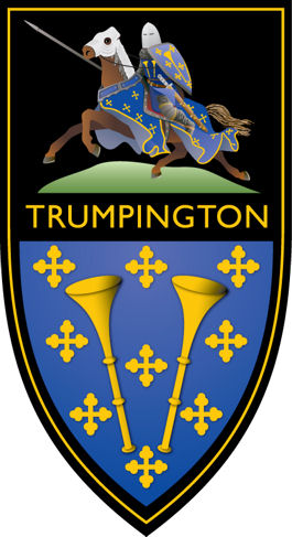 Trumpington Village Sign unveiled June 2010. Design by Sheila Betts.