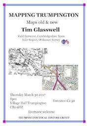 Mapping Trumpington: Maps Old and New, 30 March 2017