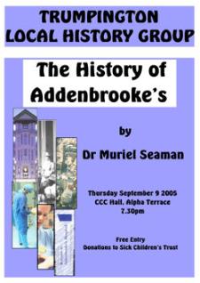 The History of Addenbrooke’s, 9 September 2005
