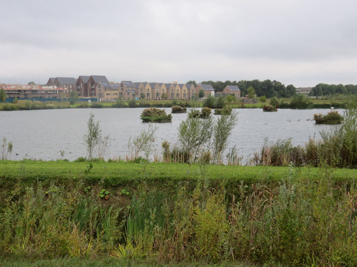 The main pond on Hobson’s Park. Photo: Howard Slatter.